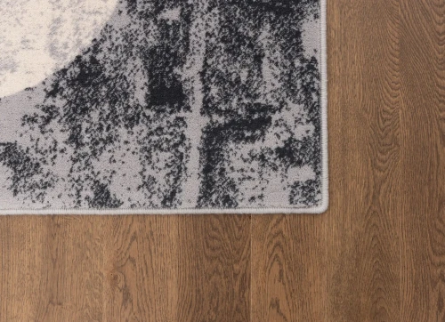 Dywan wełniany nowoczesny Agnella Isfahan  Fris jasnoszary - róg dywanu