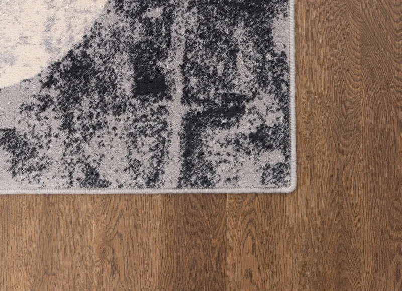 Dywan wełniany nowoczesny Agnella Isfahan  Fris jasnoszary - róg dywanu