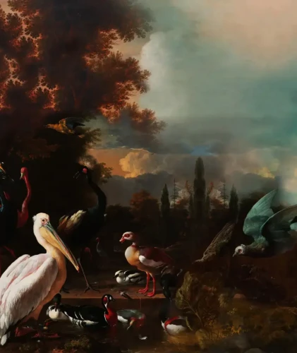 Tapeta egzotyczne ptaki Art Birds.webp