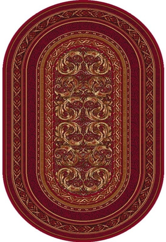 Dywan owalny klasyczny FD Standard Aralia bordo 