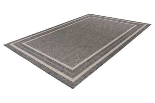 Rzut z boku na dywan zewnętrzny Lalee In-and Outdoor Casa CAS 603 silver