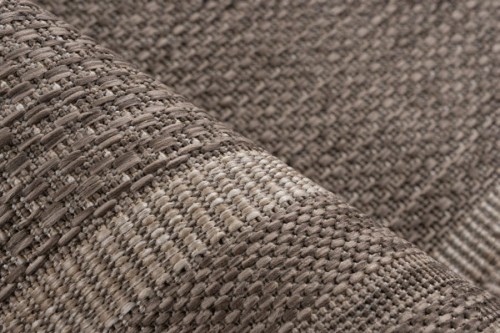 Płaskotkane runo dywanu zewnętrznego Lalee In-and Outdoor Casa CAS 603 taupe