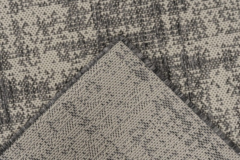 Spód dywanu zewnętrznego vintage Lalee In-and Outdoor Casa CAS 606 silver