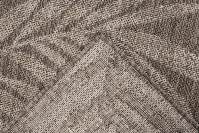 Spód dywanu zewnętrznego w liście Lalee In-and Outdoor Casa CAS 607 taupe
