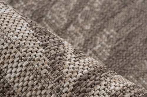 Runo dywanu zewnętrznego w liście Lalee In-and Outdoor Casa CAS 607 taupe