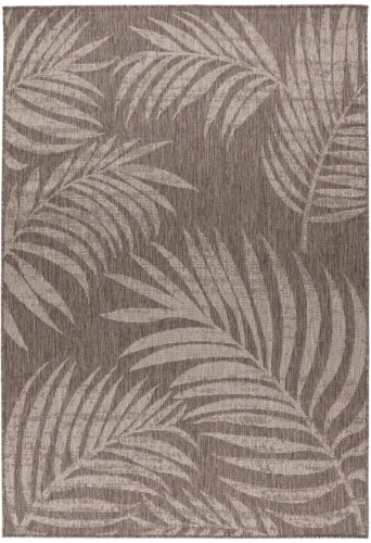 Dywan zewnętrzny w liście Lalee In-and Outdoor Casa CAS 607 taupe