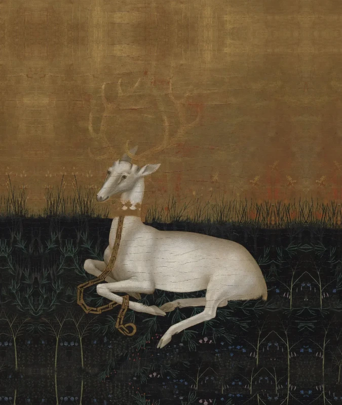 Tapeta artystyczna z jeleniem Majestic Rest.webp