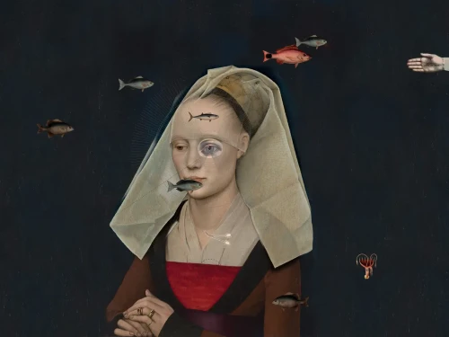 Mural artystyczny Nordic Lady.webp