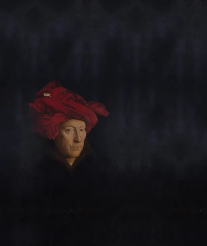 Tapeta artystyczna Van Eyck.webp