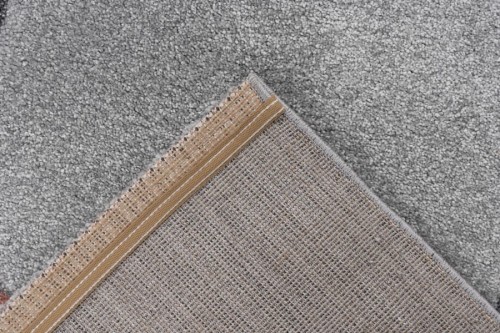 Spód szarego dywanu dziecięcego w słonie Lalee Kids Happy HAP 301