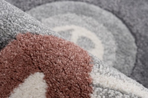 Runo dywanu dziecięcego 3d motyle Lalee Kids Happy HAP 306 multi