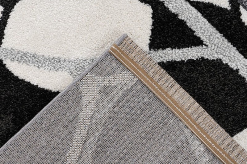 Spód szarego dywanu dziecięcego 3d piłka Lalee Kids Happy HAP 308