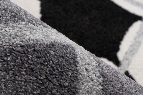 Runo szarego dywanu dziecięcego 3d piłka Lalee Kids Happy HAP 308