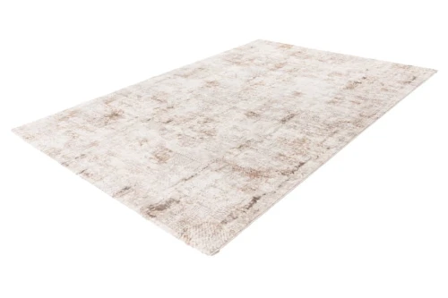 Rzut z boku na dywan nowoczesny Lalee Pierre Cardin Lyon LYO 504 taupe