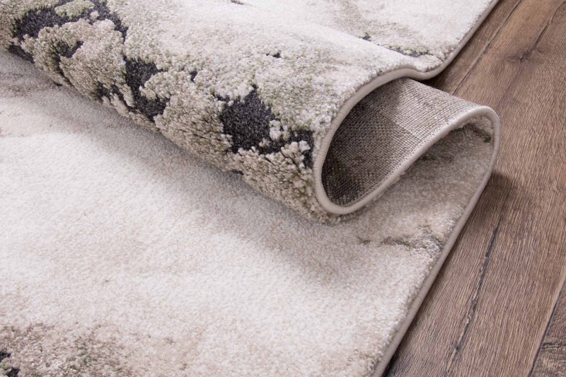 Spód dywanu nowoczesnego Dywilan Nero 1/A2787A zielono-kremowy