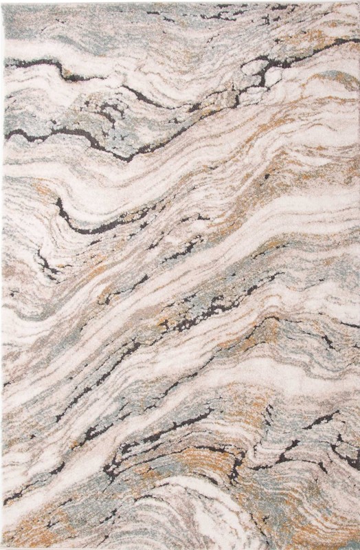 Dywan nowoczesny Dywilan Nero 4/A2966A morsko-kremowy