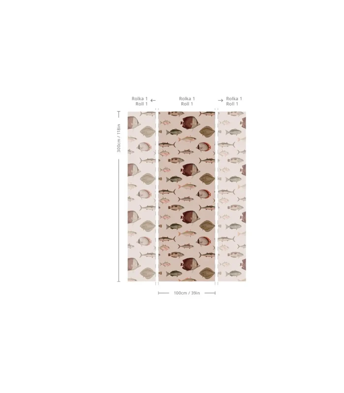 Wymiary tapety Under the Sea Pink.webp