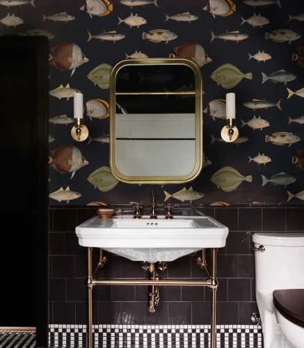 Tapeta Under the Sea w łazience.webp