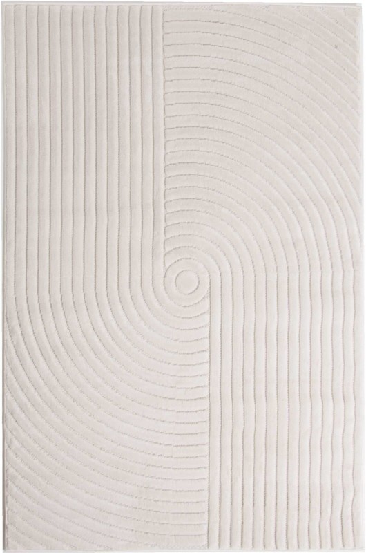 Dywan art deco 3d Dywilan Juno 6 D801AW cream