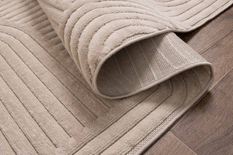 Spód dywanu art deco 3d Dywilan Juno 7 G267AP beige