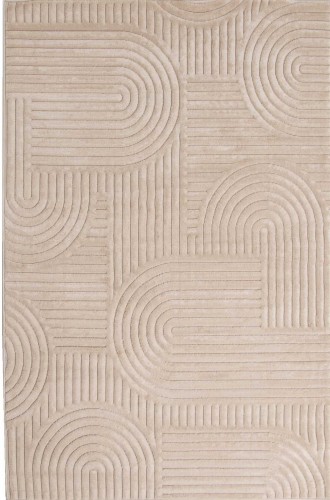 Dywan art deco 3d Dywilan Juno 7 G267AP beige