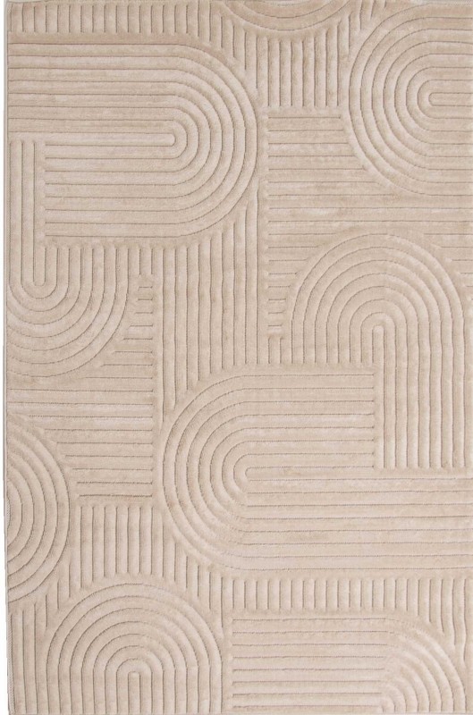 Dywan art deco 3d Dywilan Juno 7 G267AP beige