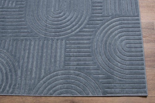 Obszycie dywanu art deco 3d Dywilan Juno 7 G267AZ denim