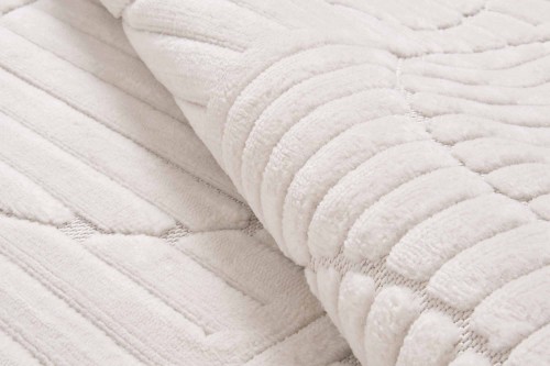 Runo dywanu art deco 3d Dywilan Juno 8 G267AW cream