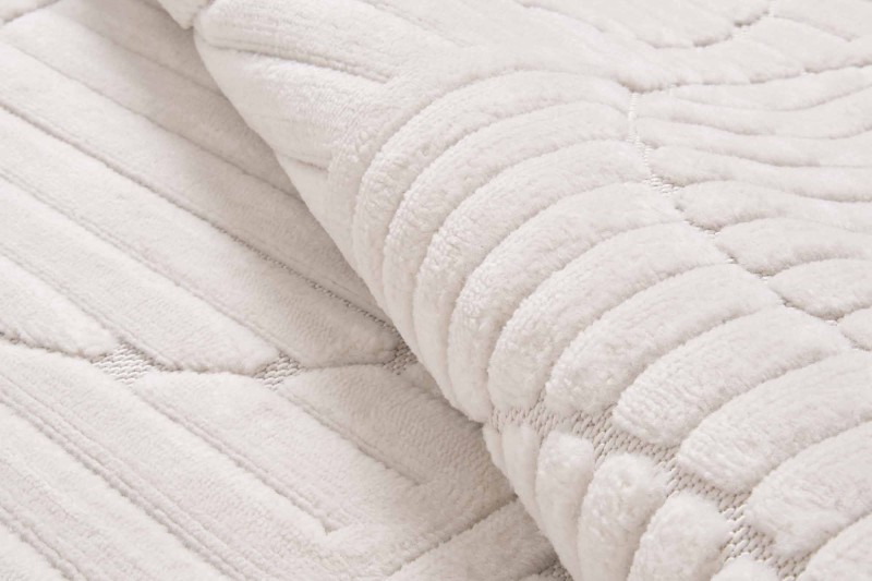 Runo dywanu art deco 3d Dywilan Juno 8 G267AW cream