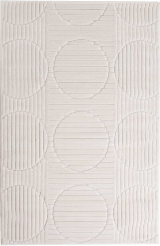 Dywan art deco 3d Dywilan Juno 8 G267AW cream