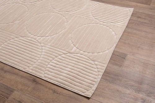 Na podłodze dywan art deco 3d Dywilan Juno 8 G267AP beige