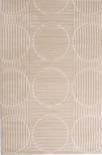Dywan art deco 3d Dywilan Juno 8 G267AP beige