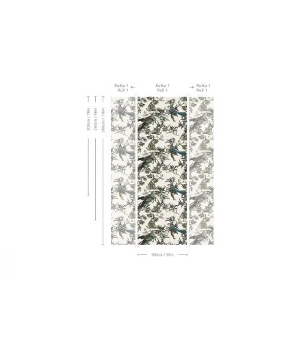 Wymiary tapety Birds in Garden Ecri.webp
