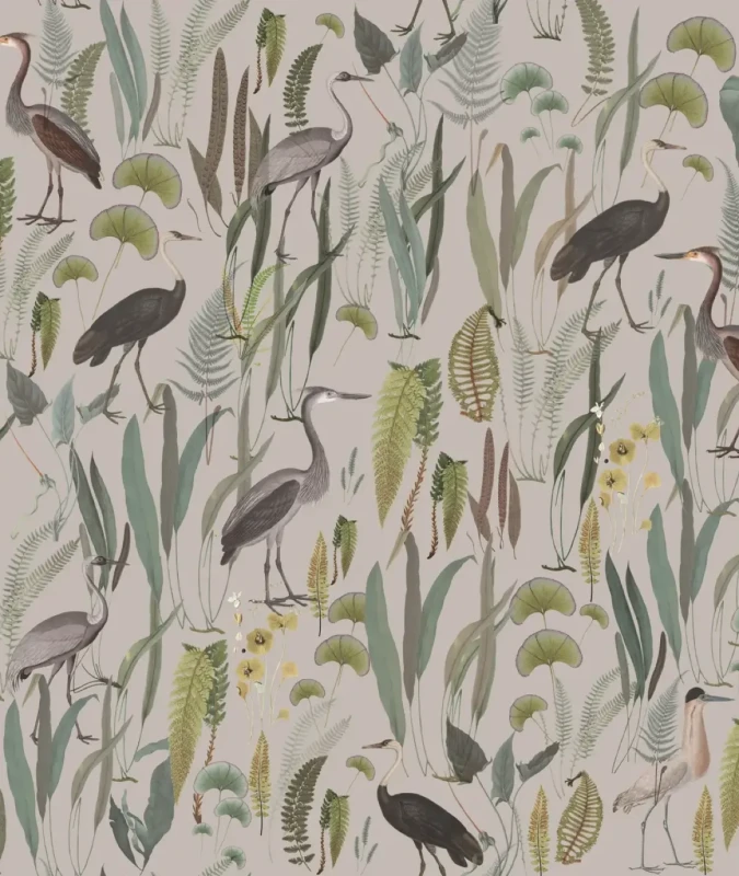 Tapeta Calm Heron Beige.webp