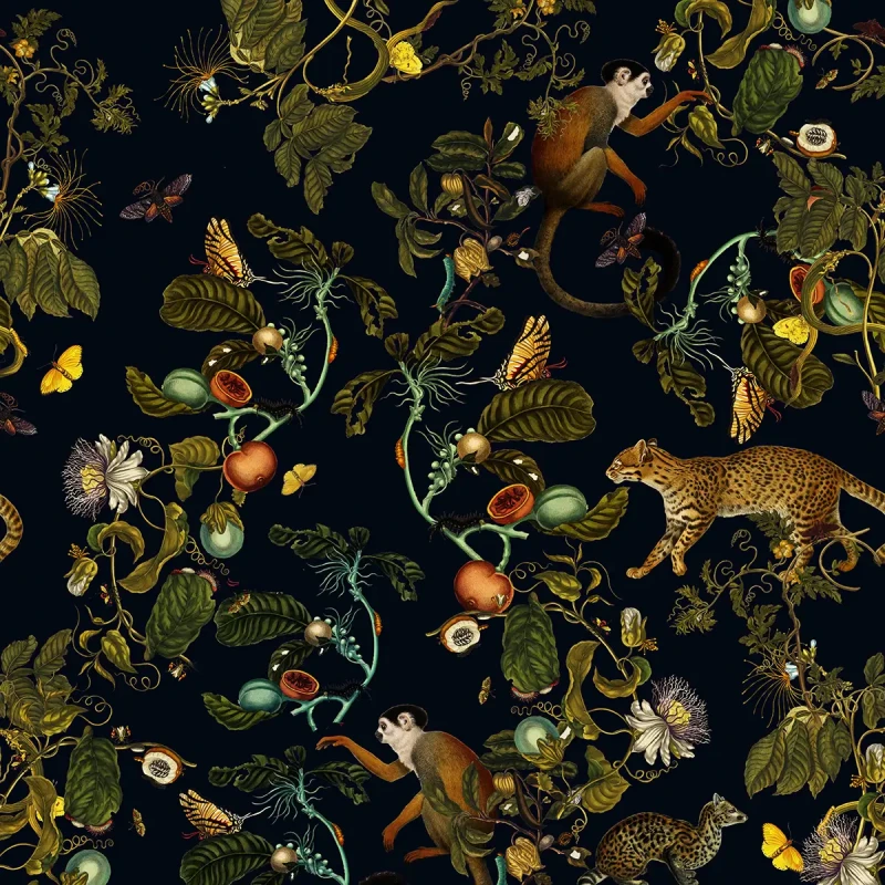 Tapeta z dzikimi zwierzętami Magic Forest.webp