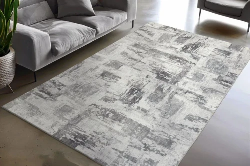 Szary dywan vintage Obsession Avantgarde AVG 103 w salonie