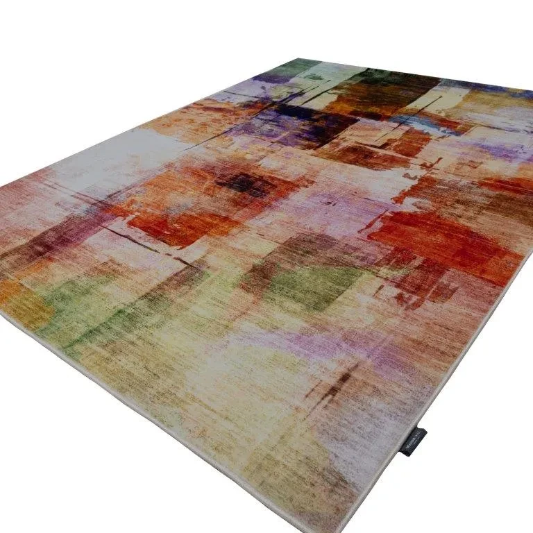 Abstrakcyjny wzór wielokolorowego dywanu Obsession Avantgarde AVG 109
