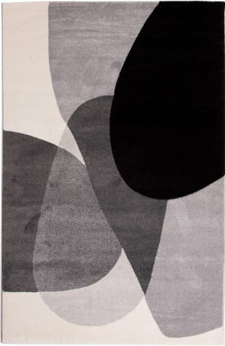 Dywan LARA L258A L.Grey/Black _dywanywitek_pl_