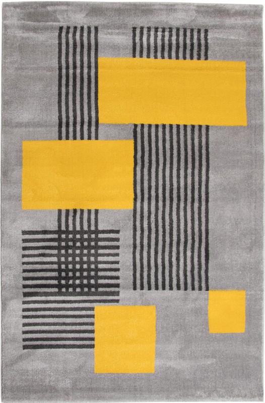 Dywan LARA L262A L.Grey/Yellow _dywanywitek_pl_