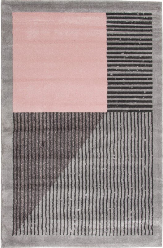 Dywan LARA L263A L.Grey/Pink _dywanywitek_pl_