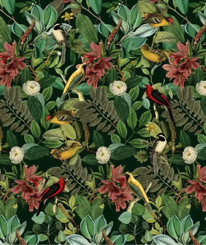 Tapeta tropikalna Dark Colors.webp