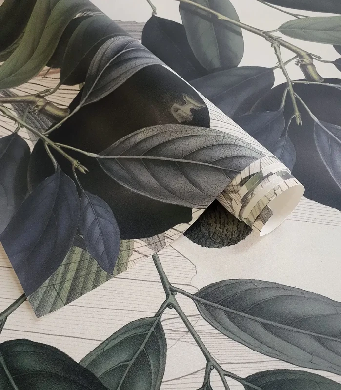 Rolka tapety Olive Branch White.webp