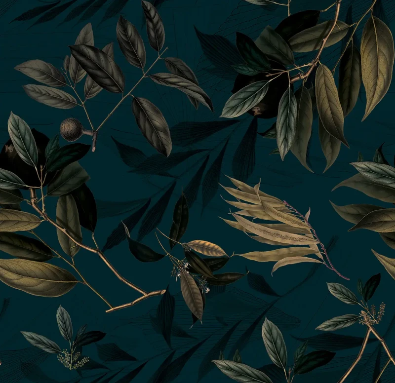 Tapeta z oliwkami Olive Branch.webp