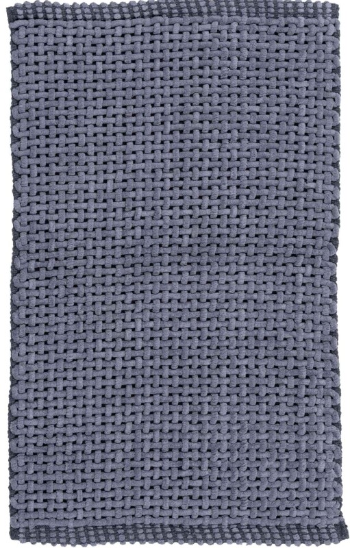 Dywanik łazienkowy Belweder ciemno szary