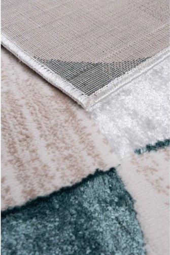 Spód dywanu nowoczesnego Evaz geometria wielokolorowego