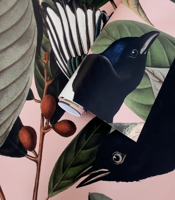 Rolka tapety Magpie Pink.webp