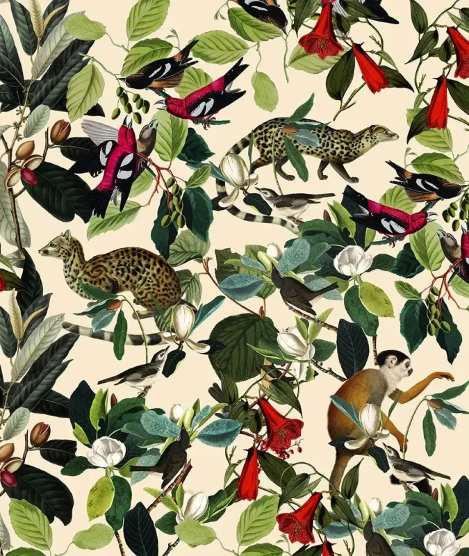 Tropikalna tapeta The Jungle Book.webp