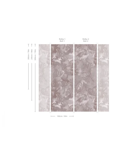 Wymiary tapety Desert Tropics Pink.webp