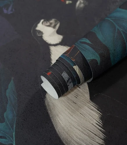 Rolka tapety Teal Blue Garden.webp