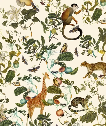 Tapeta Funny Jungle Wallcolors